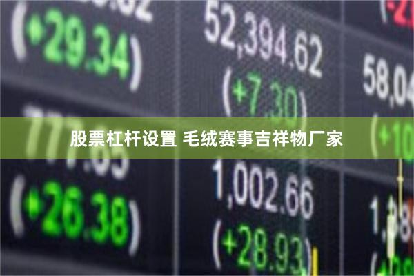 股票杠杆设置 毛绒赛事吉祥物厂家