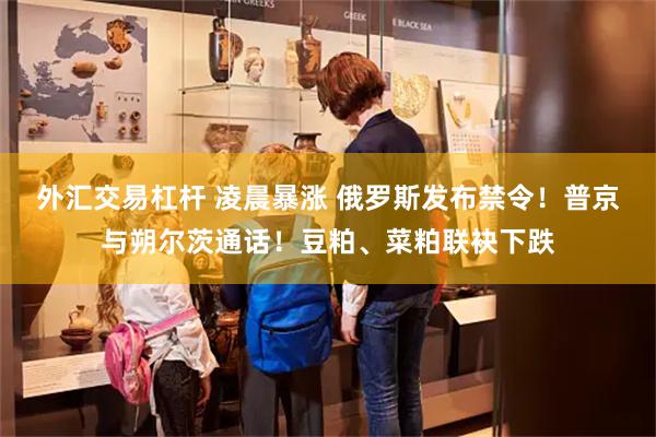 外汇交易杠杆 凌晨暴涨 俄罗斯发布禁令！普京与朔尔茨通话！豆粕、菜粕联袂下跌