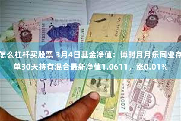 怎么杠杆买股票 3月4日基金净值：博时月月乐同业存单30天持有混合最新净值1.0611，涨0.01%