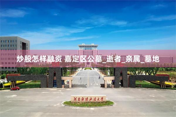 炒股怎样融资 嘉定区公墓_逝者_亲属_墓地